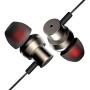 JUKSTG Earphones Noise Isolating in-Ear Headphones with Pure Sound and Powerful Bass with High Sensitivity Microphone and Volume Control