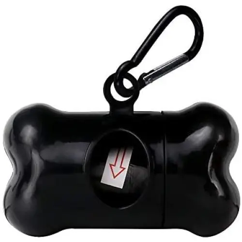 HaoDeng Poop Bag Dispenser - Includes 1 Roll (15 Bags) - Large, Earth-Friendly, Leak-Proof Pet Waste Bags HaoDeng Poop Bag Dispenser - Includes 1 Roll (15 Bags) - Large, Earth-Friendly, Leak-Proof Pet Waste Bags
