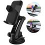 Cell Phone Holder for Car, Car Phone Mount, Yostyle Car Windshield & Dashboard Phone Mount Cradle for iPhone X/Xs/XR/Xs Max/8/8Plus/7/6s/SE,Galaxy S10/S9/S8/S7/Note 8 9,LG, Nexus, Sony,BlackBerry