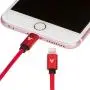 vCharged Red 12 FT Longest Lightning Cable | MFi Certified | Nylon Braided Compatible with New iPhone, AirPods & iPad vCharged Red 12 FT Longest Lightning Cable | MFi Certified | Nylon Braided Compatible with New iPhone, AirPods & iPad