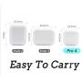 【Mini PRO 4】 Wireless Earbuds, Bluetooth 5.0 Headphones TWS Stereo Touch Control Earphones with Wireless Charging Case Mini Car Built-in Mic Headset，Compatible for iPhone/Android（2020 New Earbuds）