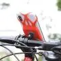 Enrilior GUB P8 Bicycle Silicone Mobile Phone Holder Cellphone Bracket Support for Motorcycle(Red) Enrilior GUB P8 Bicycle Silicone Mobile Phone Holder Cellphone Bracket Support for Motorcycle(Red)