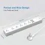 IECOPOWER Surge Protector Power Strip with 4 Fast Charging USB Port,Desktop Charging Station 4.5 ft Extension Cord for Cruise Ship, Office and Dorm Room Multi Plug Extender (White) IECOPOWER Surge Protector Power Strip with 4 Fast Charging USB Port,Desktop Charging Station 4.5 ft Extension Cord for Cruise Ship, Office and Dorm Room Multi Plug Extender (White)