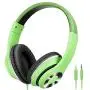 AUSDOM Lightweight Over-Ear Wired HiFi Stereo Headphones with Built-in Mic Comfortable Leather Earphones Noise Isolating Adjustable Deep Bass for iPhone iPod iPad Macbook MP3 Smartphones Laptop- Green AUSDOM Lightweight Over-Ear Wired HiFi Stereo Headphones with Built-in Mic Comfortable Leather Earphones Noise Isolating Adjustable Deep Bass for iPhone iPod iPad Macbook MP3 Smartphones Laptop- Green