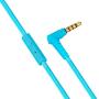 Rockpapa 950 Stereo Lightweight Foldable Headphones Adjustable Headband with Microphone 3.5mm for Cellphones Smartphones iPhone Tablets Laptop Computer Mp3/4 DVD White Blue