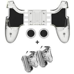 Game Controller for Android, Juvenile Shoulder Game Controller Gamepad for Shooter Trigger Fire Button Gamepad Joystick for Android Mobile Phone-Tigger-