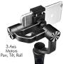 Vidpro SB-30 Motorized 3-Axis Smartphone Handheld Gimbal Stabilizer for Smooth Video Capture 360 Degrees Pan Tilt and Roll. App with Face Tracking, Panorama and Time Lapse Modes