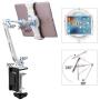 Suptek Aluminum Tablet Desk Mount Stand 360° Flexible Cell Phone Holder for iPad, iPhone, Samsung, Asus and More 4.7-11 inch Devices, Good for Bed, Kitchen, Office (YF208BW)