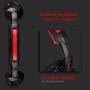 [Newest Updately] Sades SA920 Wired Stereo Gaming Headset Over Ear Headphones with Microphone for New Xbox One / PS4 / PC /Cell phones- Black/red (Renewed)