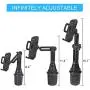 Car-Cup-Holder-Phone-Mount Adjustable Long Pole Automobile Cup Holder Smart Phone Cradle Car Mount for iPhone 11 Pro/XR/XS Max/X/8/7 Plus/6s/Samsung S10 /Note 9/S8 Plus/S7 Edge-Black Car-Cup-Holder-Phone-Mount Adjustable Long Pole Automobile Cup Holder Smart Phone Cradle Car Mount for iPhone 11 Pro/XR/XS Max/X/8/7 Plus/6s/Samsung S10 /Note 9/S8 Plus/S7 Edge-Black