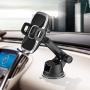 Phone Holder for Car, WixGear Universal Dashboard Windshield Phone Car Suction Cup Mount Holder for Cell Phone 360 Degree Rotation Compatible with iPhone Xs/XS Max / 8/7 / 6, Galaxy S and More