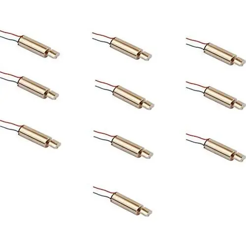 NW Powerful 10pcs 6x14mm Micro Vibration Motor 1.5V-4.5V 0.195A 19000RPM Strong Vibration NW Powerful 10pcs 6x14mm Micro Vibration Motor 1.5V-4.5V 0.195A 19000RPM Strong Vibration