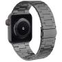 iiteeology Compatible with Apple Watch Band 42mm 44mm, Upgraded Version Solid Stainless Steel Band Business Replacement iWatch Strap for Apple Watch Series 5/4/3/2/1 - Space Gray