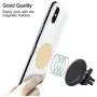 SENHAI 8 pcs Phone Car Mount Metal Plate with Adhesive for Magnetic Cradle-Less Mount, 4 Rectangular and 4 Round - Black, Silver, Gold, Rose Red SENHAI 8 pcs Phone Car Mount Metal Plate with Adhesive for Magnetic Cradle-Less Mount, 4 Rectangular and 4 Round - Black, Silver, Gold, Rose Red