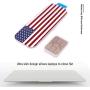Webcam Cover 0.032in Thin - Web Camera Cover fits Laptop, Desktop, PC, Macboook Pro, iMac, Mac Mini, Computer, Smartphone,Protect Your Privacy and Security,Strong Adhensive(National Flag)