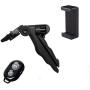 GearFend Heavy Duty Pistol Grip Stabilizer, Tripod Table Stand with Universal Smartphone Tripod Mount and Wireless Remote for All iPhones, Samsung Phones, Most Mobile Phones Plus Microfiber Cloth