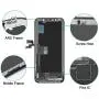 YPLANG Screen Replacement for iPhone X Screen Replacement OLED [NOT LCD] Display 3D Touch Digitizer Frame Assembly Full Repair Kit