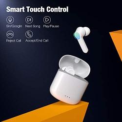 Wireless Earbuds, Bluetooth 5.0 Earbuds CXK Hi-Fi Stereo Headphones 30H Playtime True Wireless Earbuds IPX6 Waterproof Earphones in-Ear Headsets with Mic and USB C for Working/Travel/Gym [Upgrade]