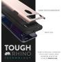 TUDIA Merge Designed for TCL 10L Case/TCL 10 Lite Case, Rugged Slim Dual Layer Protective Phone Case for TCL 10L / TCL 10 Lite (Rose Gold)