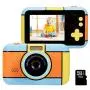 Dessports Kids Digital Cameras for Girl - Selfie Rechargeable Child Mini Toddler Toy Camera for Kids 2.4Inches HD Screen Video Camcorder with Flash Light for 4-8 Years Old Boys
