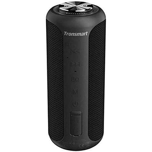 Waterproof Bluetooth Speaker, Tronsmart Upgraded Edition T6 Plus 40W Portable Outdoor Wireless Bluetooth Speaker 5.0 with Tri-Bass Effects, 6600mAh Powerbank, IPX6 Waterproof, 15H Playtime, TWS, NFC