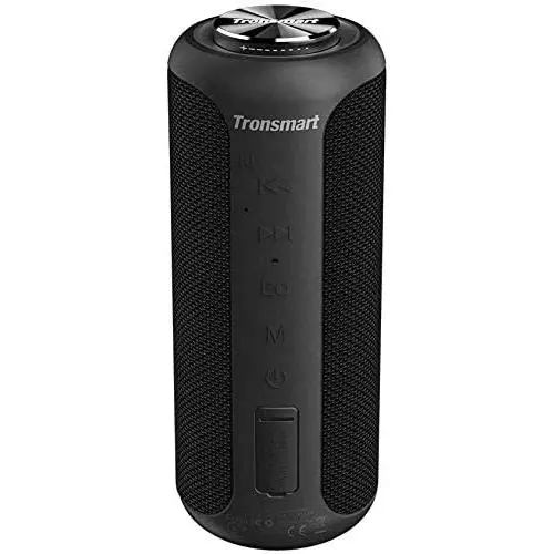 Waterproof Bluetooth Speaker, Tronsmart Upgraded Edition T6 Plus 40W Portable Outdoor Wireless Bluetooth Speaker 5.0 with Tri-Bass Effects, 6600mAh Powerbank, IPX6 Waterproof, 15H Playtime, TWS, NFC