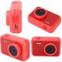 V BESTLIFE Kids Camera Gifts for 4-12 Year Old, Mini Child Camcorder with 2 Inch IPS Screen and Battery Suitable for Little Girl and Boy with Soft Silicone(Red)