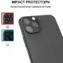 LOZA for iPhone 11 Pro 5.8&quot/11 Pro Max 6.5&quot Camera Lens Screen Protector, Metal Frame Bubble Free High Definition Anti-Scratch Screen Protector Camera Lens for New iPhone 11 Pro/11 Pro Max (Black)