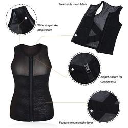 TAILONG Men Shirt Vest Slimming Underwear Body Shaper Tight Tank Top Waist Trainer Tummy Control Girdle