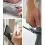 Ringke Prism Ring (Multi-Angle) (1 Pack) Finger Ring Stand Attachable Full 360° Rotation Grip Universal Smartphone Ring Holder Kickstand Adhere to Most Phone Case Accessory - Clear
