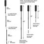 weBoost Wilson Electronics 17” / 32” / 45” 4G Truck and RV Spring-Mount Antenna w/ 14 ft. RG58 cable, SMA Male Connector (304415)