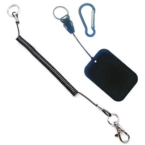 Tactical Military Grade Cable Cell Phone Leash, Mobile Phone Safety Tether Lanyard for All Smartphones Tactical Military Grade Cable Cell Phone Leash, Mobile Phone Safety Tether Lanyard for All Smartphones