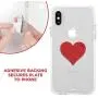 Case-Mate - Car Charms - Decorative Metal Plate + Car Vent Mount - Red Heart Case-Mate - Car Charms - Decorative Metal Plate + Car Vent Mount - Red Heart