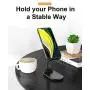 Cell Phone Stand, UXD Foldable Tablet Stand Holder Cell Phone Adjustable Stand for Desk Compatible with Samsung Galaxy iPad Pro iPhone X Xr Xs max All Smartphones (Black) Cell Phone Stand, UXD Foldable Tablet Stand Holder Cell Phone Adjustable Stand for Desk Compatible with Samsung Galaxy iPad Pro iPhone X Xr Xs max All Smartphones (Black)