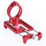 GUB Bicycle & Motorcycle Phone Mount, Aluminum Alloy Universal Bike Handlebar Phone Mount Holder Adjustable Compatible with iPhone X XR Xs 7s 8 Plus,Compatible with SamsungS9/S8/Note5/4 (red)
