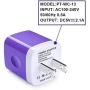 USB Charger Plug, Wall Charger, Charging Block, 5-Pack 2.1A/5V Portable Power Cube Charger Adapter Compatible with iPhone 11/11 Pro Max/Xs Max/Xs/XR/X/8/7/6S/6 Plus, Samsung, LG, Moto, Android Phone