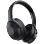 Mpow 45Hrs Active Noise Cancelling Headphones, H17 New Bluetooth Headphones Over Ear, Built-in Mic, Quick Charge, Deep Bass, Wired/Wireless Headset for Travel, Online Class, Home Office, TV