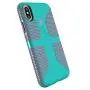Speck Products CandyShell Grip Cell Phone Case for iPhone XS/iPhone X - Caribbean Blue/Bubblegum Pink Speck Products CandyShell Grip Cell Phone Case for iPhone XS/iPhone X - Caribbean Blue/Bubblegum Pink