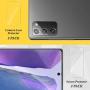 BAZO 2 Pack Screen Protector Tempered Glass and 2 Pack Camera Lens Protector for Samsung Galaxy Note 20 (6.7 inch) with True Touch [Support Fingerprint Unlock] [Alignment Easy Installation Frame] HD