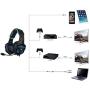 SADES Gaming Headset SA807 Updated 3.5mm Multi-Platform Stereo Sound PC, Over-Ear Gaming Headphones with Mic Compatible with New Xbox one PS4 PC Laptop Mac iPad iPod(Black&Blue)