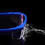 WILNARA Safety Eyewear Protective Glasses Scratch & Fog Resistant, Safety Goggles For Outdoor Sports, Driving, And Lab Safety Clear Lens Leg Adjustable and Stretchable-DK30 (BLACK)