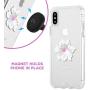 Case-Mate - Car Charms - Decorative Metal Plate + Car Vent Mount - White Flower