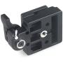 Konsait Black Camera 323 Quick Release Plate with Special Adapter (200PL-14) Use for Manfrotto 323 (New Version)