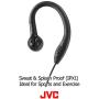 JVC Earclip Earbud Sport Earbud Earclip Black (HAEC10B) (HA-EC10B)