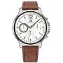 Tommy Hilfiger Mens Casual Stainless Steel Quartz Watch with Leather Strap, Brown, 20 (Model: 1791531) Tommy Hilfiger Mens Casual Stainless Steel Quartz Watch with Leather Strap, Brown, 20 (Model: 1791531)