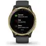 Garmin Venu, GPS Smartwatch with Bright Touchscreen Display, Features Music, Body Energy Monitoring, Animated Workouts, Pulse Ox Sensor and More, Gold with Black Band Garmin Venu, GPS Smartwatch with Bright Touchscreen Display, Features Music, Body Energy Monitoring, Animated Workouts, Pulse Ox Sensor and More, Gold with Black Band