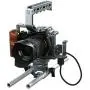 Sevenoak SK-A7C1 Pro Aluminum Cage with Top Handle, Shoe Mount and 15mm Rods - Custom Fit for Sony A7, A7S & A7R (MK I Only) Sevenoak SK-A7C1 Pro Aluminum Cage with Top Handle, Shoe Mount and 15mm Rods - Custom Fit for Sony A7, A7S & A7R (MK I Only)
