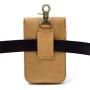 NKns Fanny Pack Mens Leather Purse Mens Outdoor Mini Pocket Purse Mobile Phone Bag Coin Pocket
