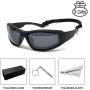 LUFF UV400 Outdoor Riding Glasses Sunglasses to Protect The Eyes from Glare, Suitable for Cycling Running Fishing Ski Golf