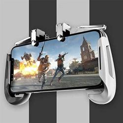 ADOSOUL Mobile Game Controller [Upgrade Version] 4 in 1 Mobile Gaming Trigger Gaming Grip and Gaming Joysticks for Android iOS Phone